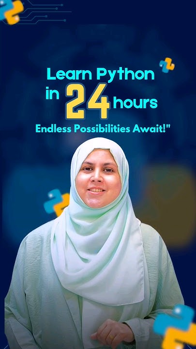 Learn Python in 24 Hours: Endless Possibilities Await! - YouTube