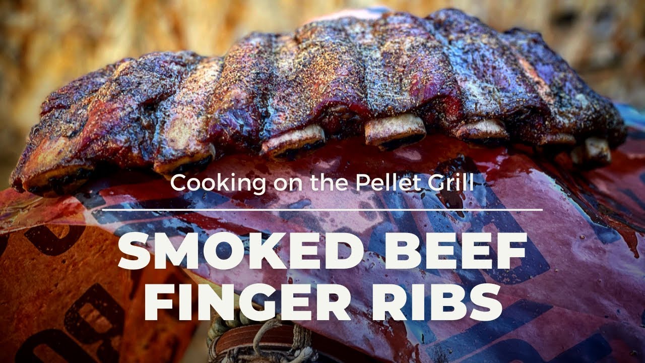 Smoked Beef Finger Ribs (Pit Boss Grill) YouTube