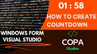 How to Create a Countdown in Visual Studio | #windowsform | #tutorial | #visualstudio | #c
