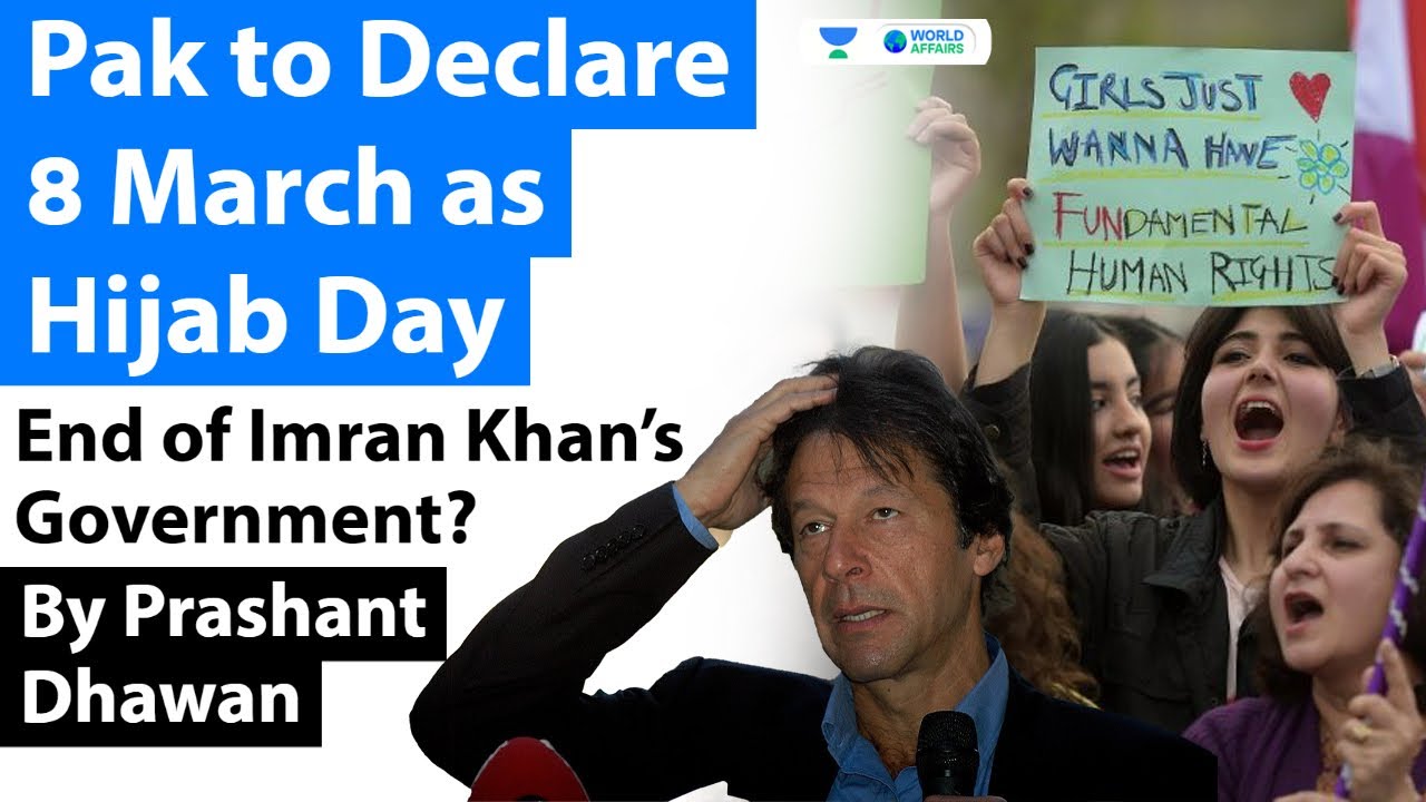 End of Imran Khan's Government ? Pakistan to Declare 8 March as Hijab Day to Counter India