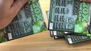 ASMR - Tearing a full book of lottery tickets screenshot 3