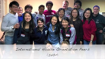 Summer Transition Series 2015:  International Undergraduate Orientation