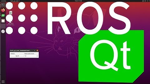 Setting up ROS melodic and QT Creator-ROS on Ubuntu 20.04