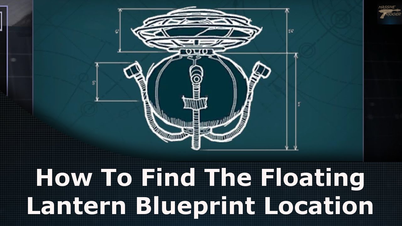 Dead Rising 4 How To Find The Floating Lantern Blueprint Location - YouTube