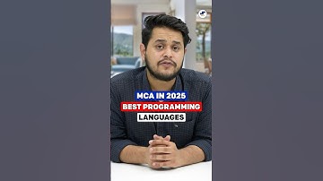💥Best Programming Languages for MCA Students 2024!🌟Top Languages to Learn🤩#shorts #mca #coding