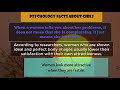 Psychology Facts about Girls | Psych 101 | Psychology facts about women | #Shorts