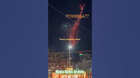 #shorts #agriculture #drone #flowers #flowerdropingdrone #farming #farmer Flower dropping drone