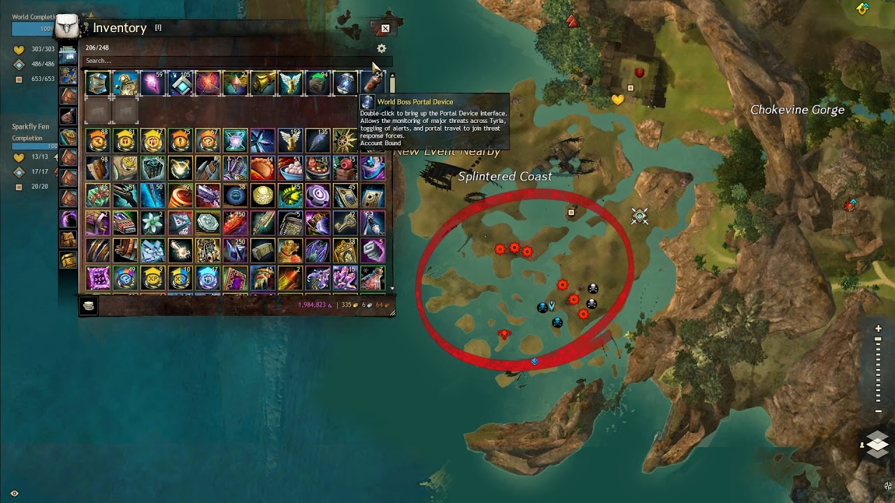 Gw2 World Boss Portal Device 400 Gems Youtube<script async src=
