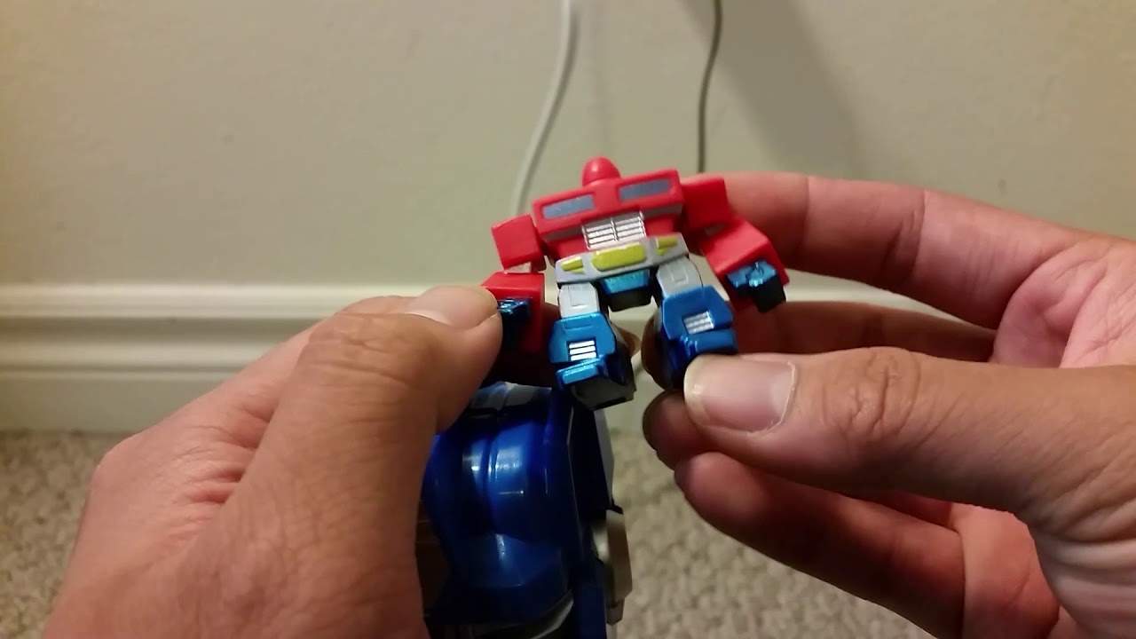 Transformers Rubik's Crew Optimus Prime review - YouTube