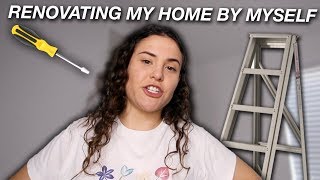 RENOVATING MY HOME BY MYSELF