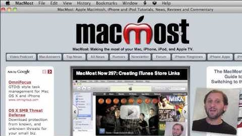 Creating Site-Specific Browsers (MacMost Now 299)