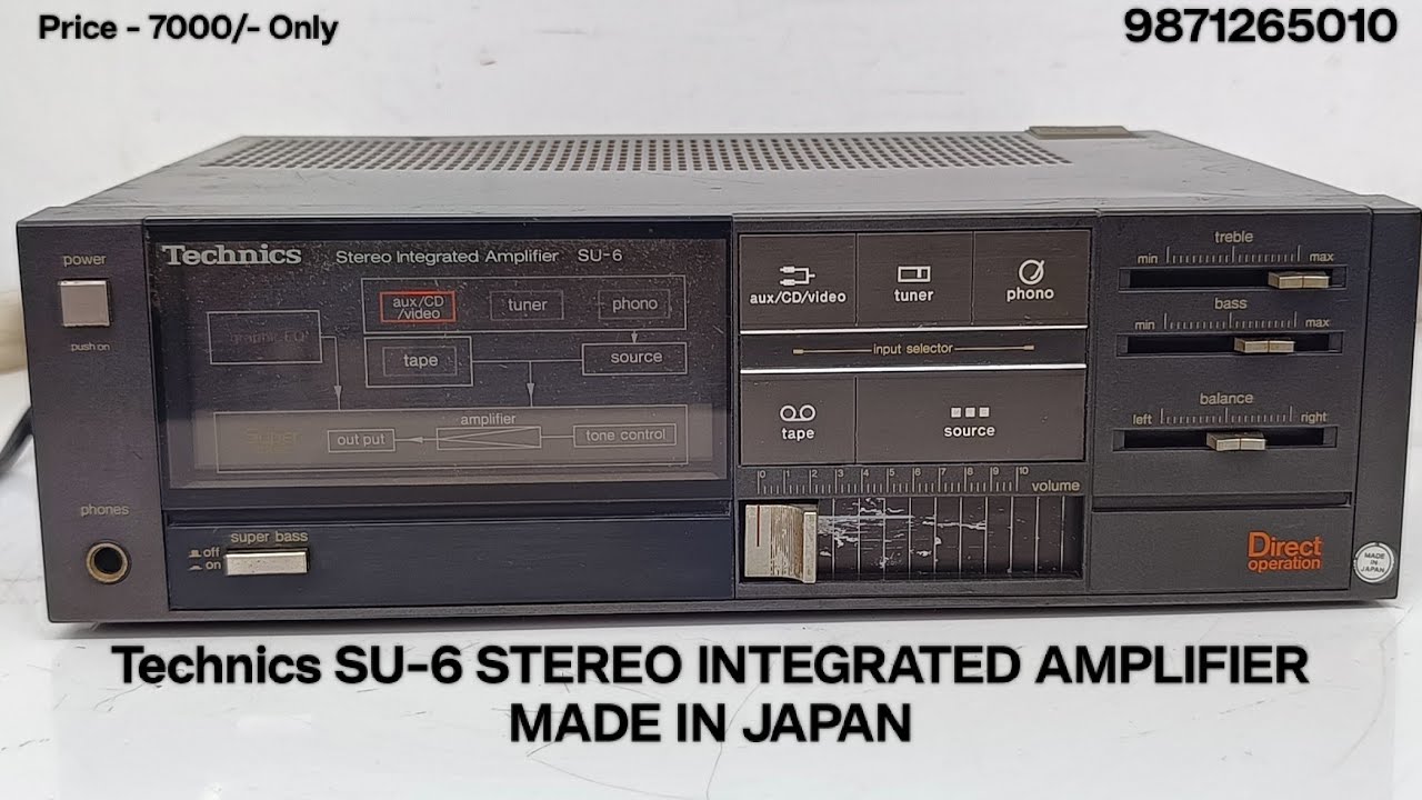 スピーカー・ウーファー Technics GU Series FULL RANGE 20F10 maxresdefault.jpg
