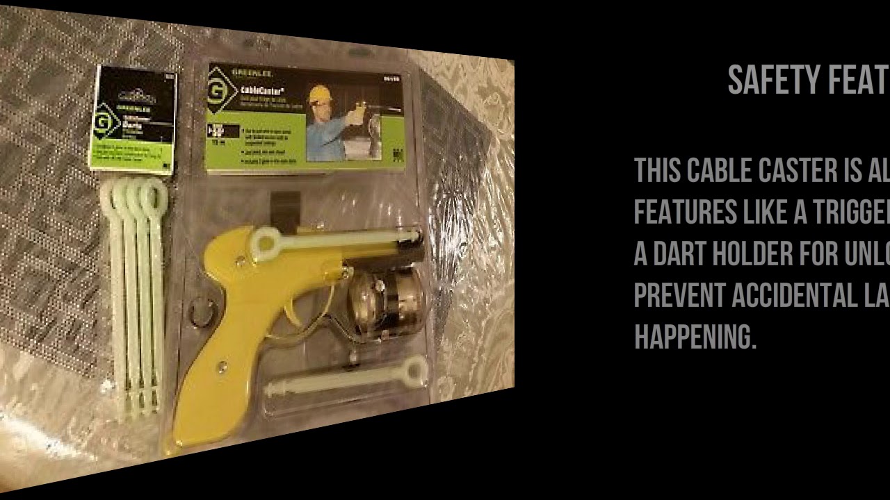 greenlee cable caster Planning to Buy a Greenlee Cable Caster YouTube