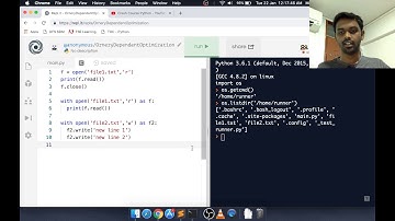 Crash Course Python - Part 6 | Reading/Writing files using Python | yusy4code