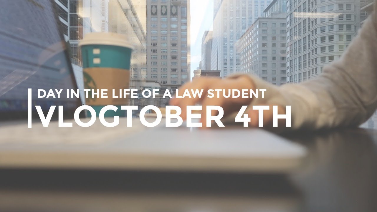 Day in the Life of a Law Student || VLOGTOBER 4th - YouTube