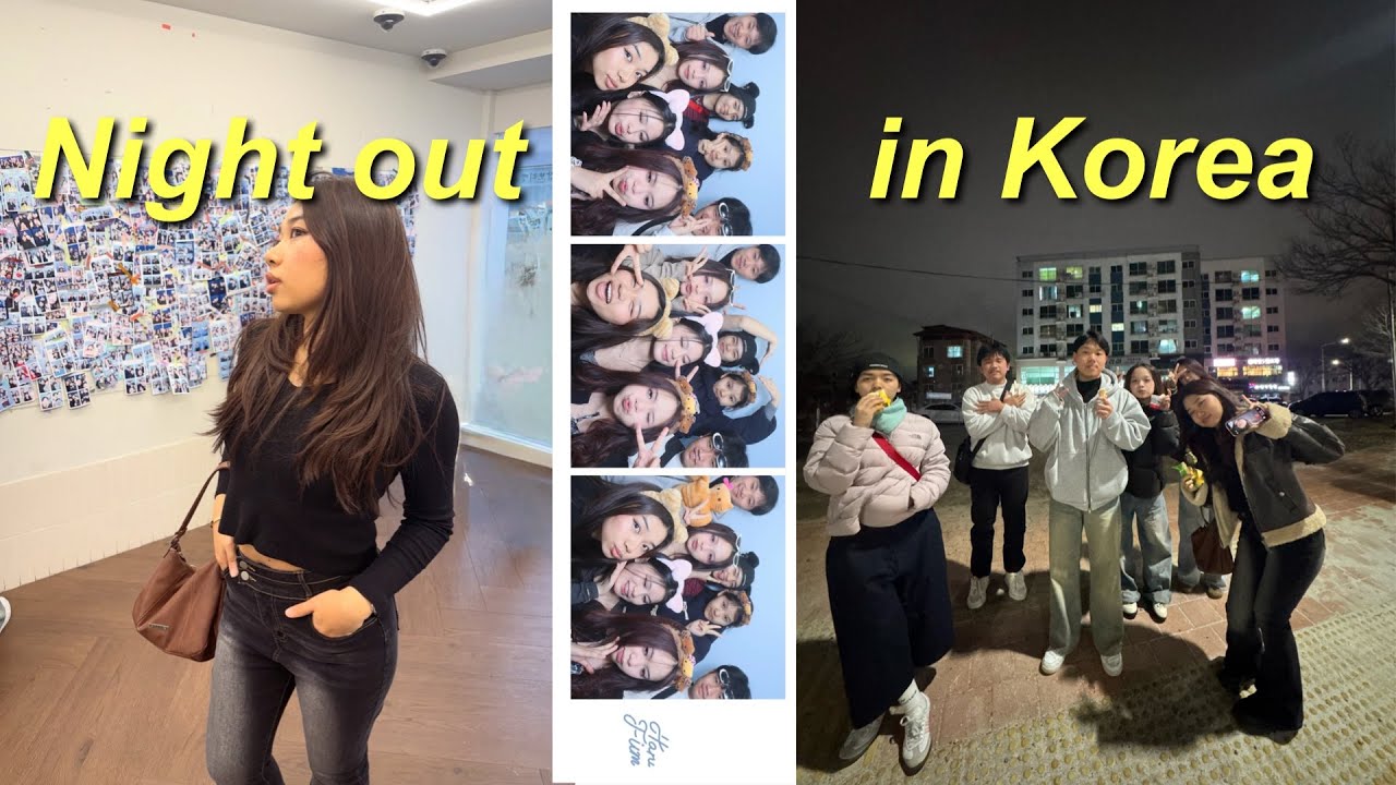 Random Night Out A Random Night Out in Korea 🌃 #tibetan - YouTube