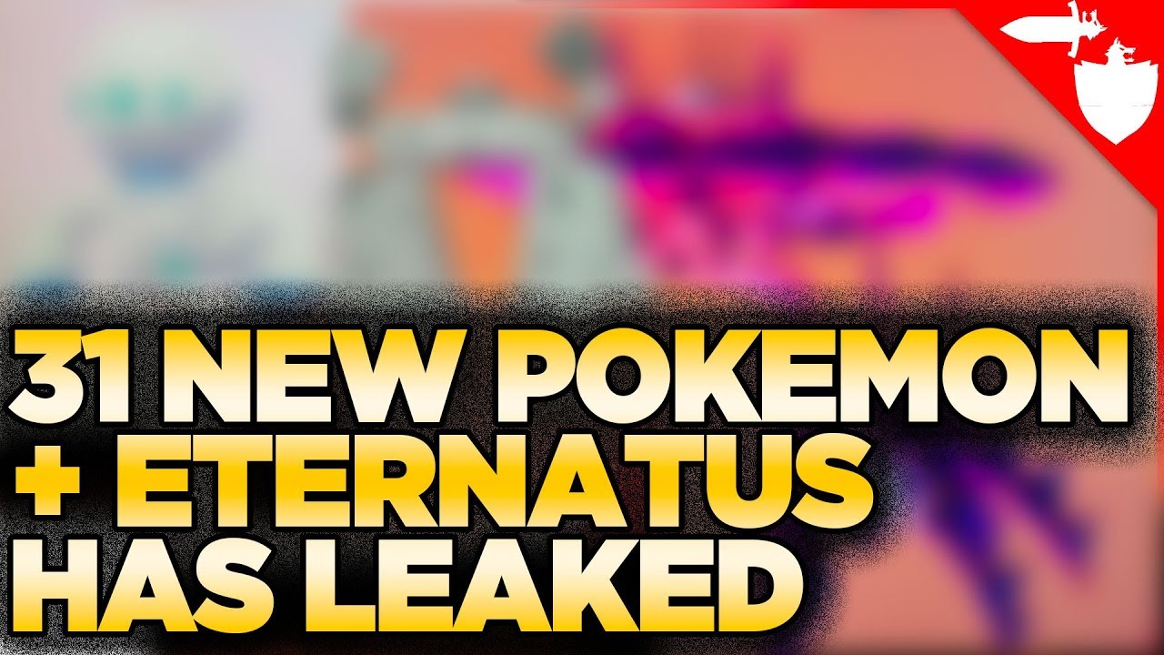 31 New Pokemon Eternatus Has Leaked New Pokemon Forms In Pokemon Sword Shield