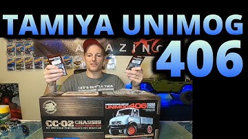 My First Tamiya Kit  !!!   Tamiya Unimog 406 CC 02   #RCELF