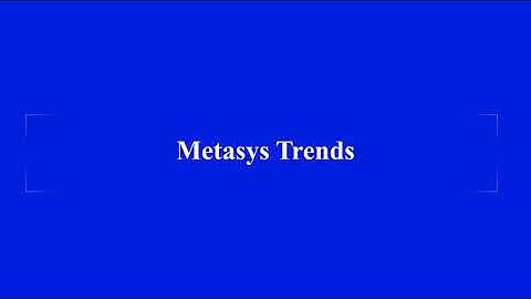 Metasys Training Building and Viewing Trends