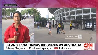 Situasi Gbk Jelang Laga Timnas Indonesia Vs Australia