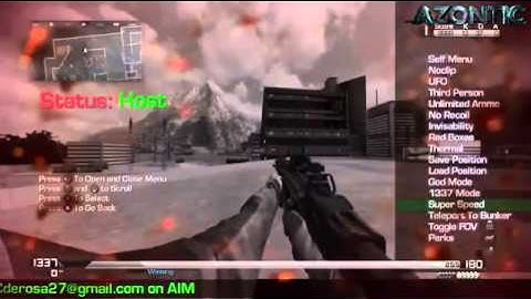 COD Ghost Mod Menu|NEW|SupraWastedTV