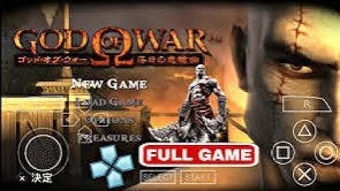 God of War - Rakujitsu no Hisoukyoku | Full Game Walkthrough PSP ... part 1