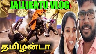 Jallikatu vlog | I am Shocked  | Tamilanda | Pregnancy wish  | Sundar loves vinitha