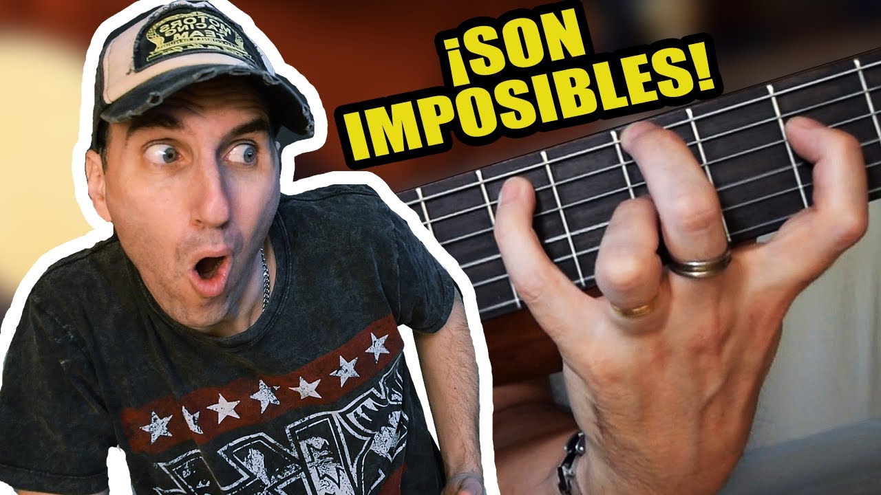 Estos son los ACORDES MAS DIFÍCILES que existen en guitarra acústica -  YouTube