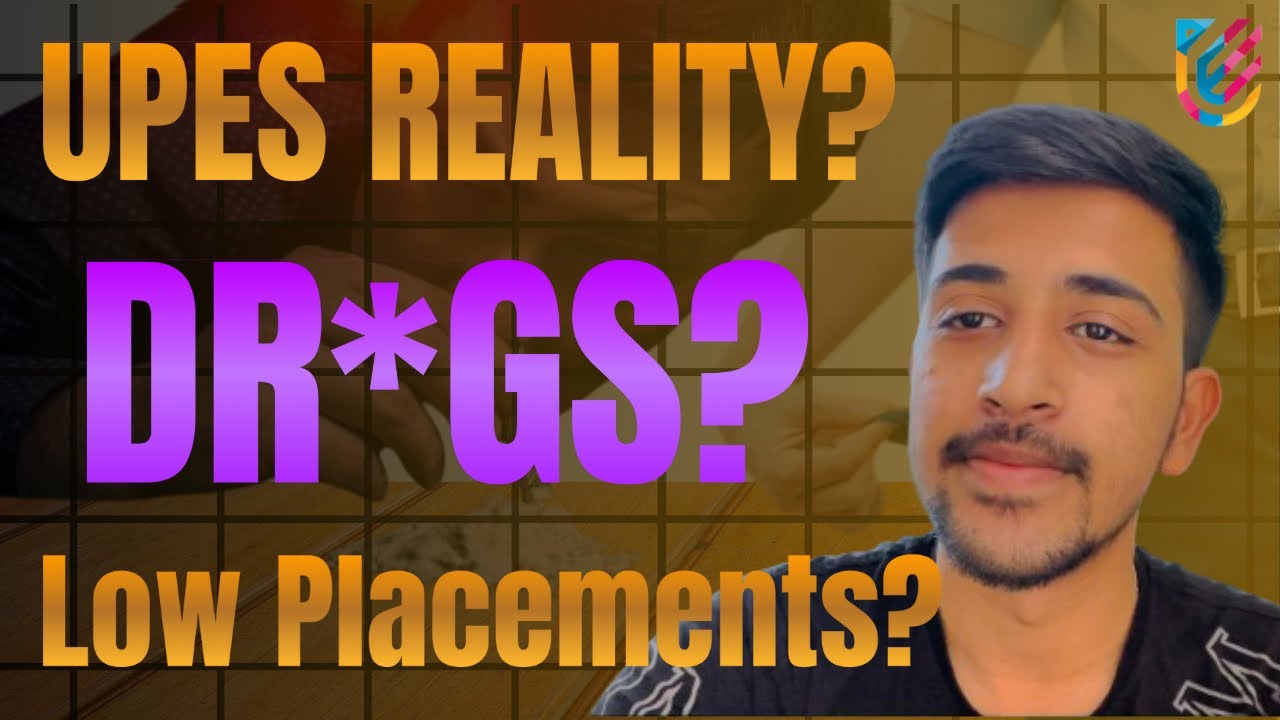 UPES Reality | UPES Low Placements? Dr*gs? UPES Dehradun