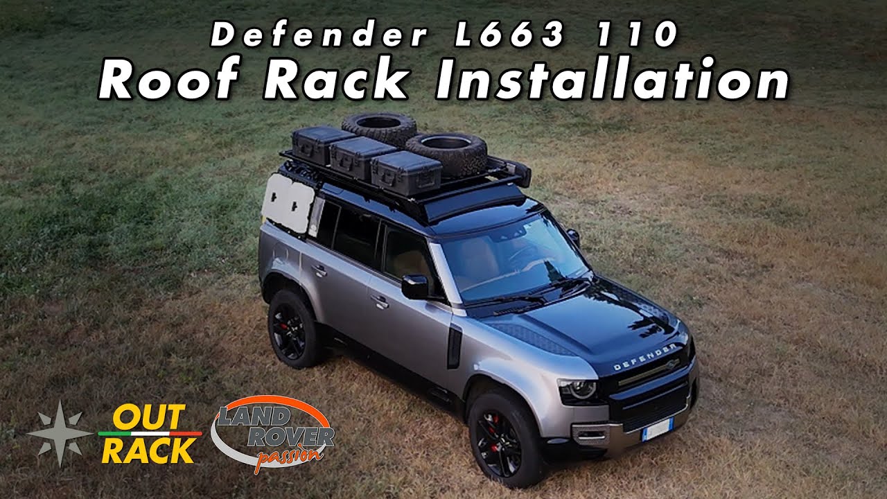 Out Rack Roof Rack for Defender 110 - Part 2 - Roof Rack Installation
