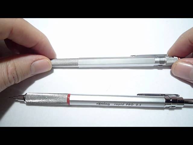 The Rotring 800 Mechanical Pencil: A Quick Shabazz Review 