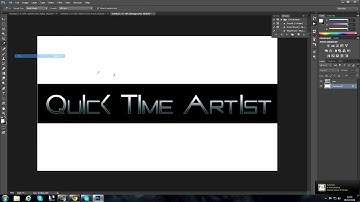How to create a YouTube channel art on Photoshop cs6
