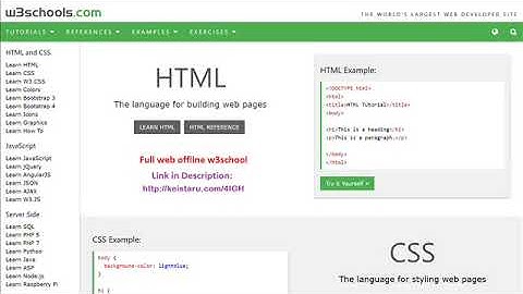 w3schools offline version full website free download 2019