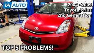 Top 5 Problems Toyota Prius Hybrid 2nd Generation 2004-2009
