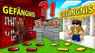 TEUFEL GEFÄNGNIS vs. ENGEL GEFÄNGNIS in Minecraft!