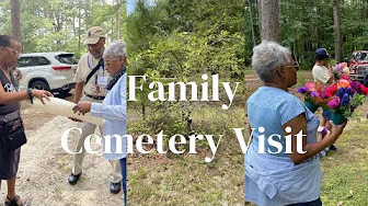 Family cemetery and ancestry tour