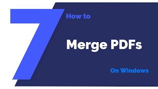 how to merge pdf with a few clicks on windows | pdfelement 7