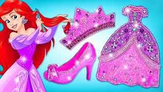 Buat Kostum Ariel Pink Berkilauan dengan Tanah Liat & Berlian Imitasi! ccuAsoAa