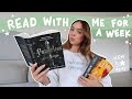 what I realistically read in a week 📖 *reading vlog*