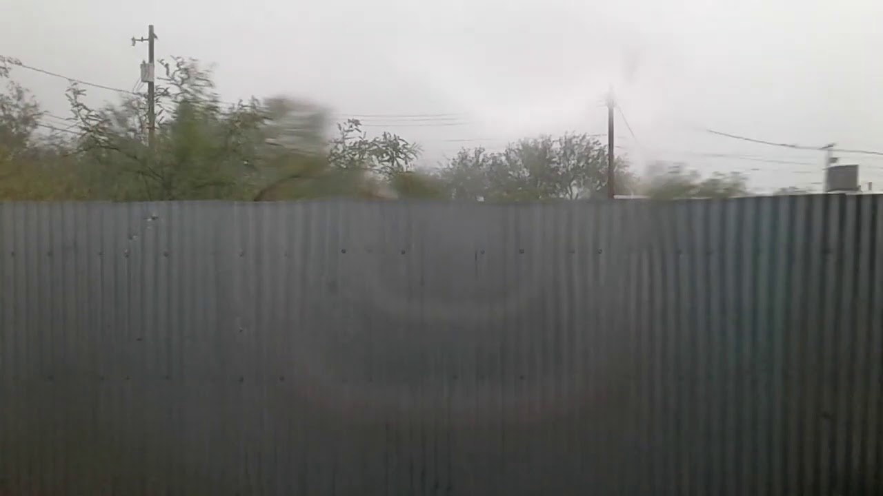 OK IT'S RAINING REALLY BAD MY WINDOW IS SHAKING AND THERE IS LIGHTNING