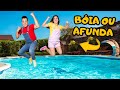 Bóia ou Afunda na Piscina - Rapha e Mandy