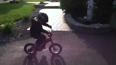 Joel riding his bike!