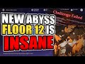 New Spiral Abyss Floor 12 is BRUTAL | Genshin Impact