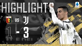 Genoa 1-3 Juventus Ronaldo Scores Twice In 100Th Juventus Match Serie A Highlights