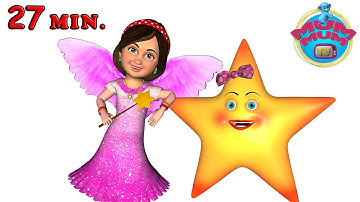 Twinkle Twinkle Little Star Song Lyrics - Best Nursery Rhymes Songs for Children | Mum Mum TV