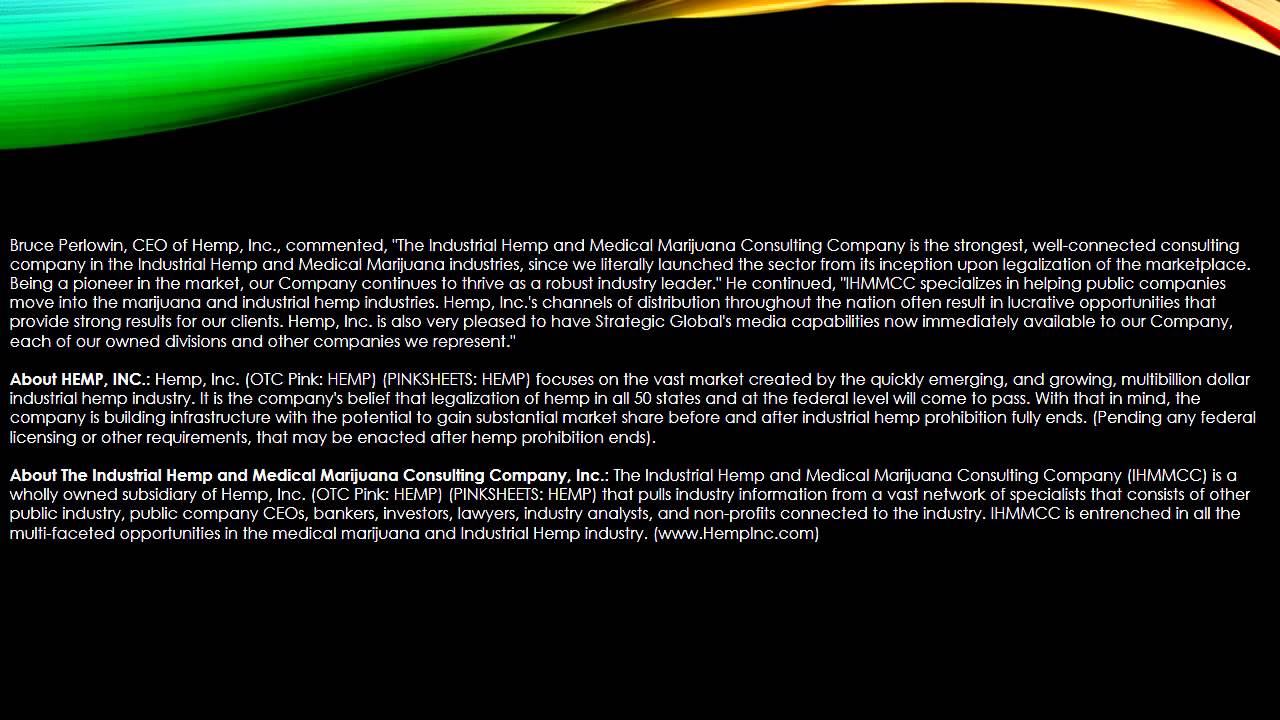 Strategic Global Investments Inc. Enters Into Strategic Alliance With