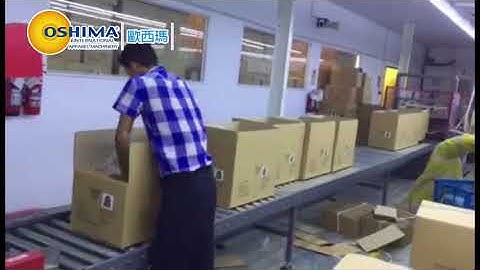 Box Opening Machine, Box Taping, Needle Detector, Weight Checker Process