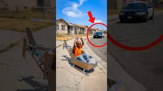 The Officer Replaced His Toy With A Real Helicopter #shorts #kindness