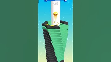 Stack Ball game level 79 #stackball #stackup #games