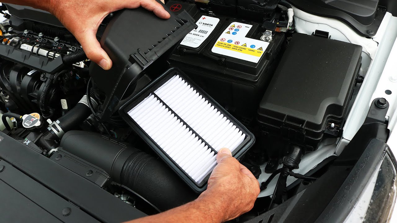 Hyundai i30 Air Filter Replacement YouTube